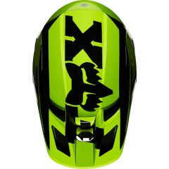 Casco FOX V2 Hayl Fluo Yellow