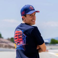 Camiseta Red Bull Marc Marquez MM93 Back Helmet 2024