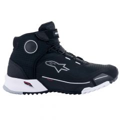Zapatillas Moto Alpinestars CR-X Drystar® Black / White