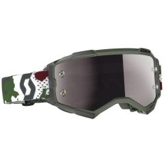 Gafas Scott Fury Dark Green / White - Silver Chrome Works