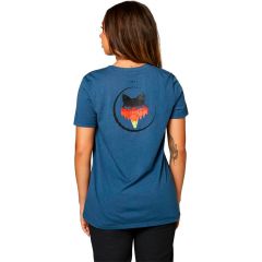 Camiseta Chica Fox Skarz Dark Indigo