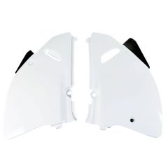 Tapas Laterales Traseras Acerbis Suzuki RM 125/250 1993-1995 Blancas