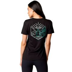 Camiseta Chica Fox Caveaut Drirelease® Black