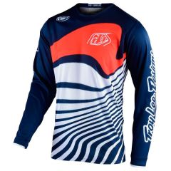 Camiseta Troy Lee Designs GP Drift Navy / Orange