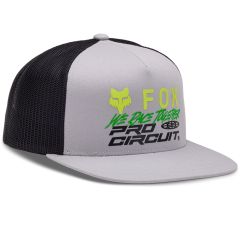 Gorra Fox Pro Circuit Snapback Steel Grey