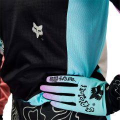 Guantes FOX 180 Hello Future Light BLue