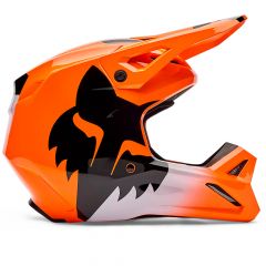 Casco FOX V1 Shield Orange Fluo 2026