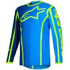 Camiseta Alpinestars Fluid Apex Blue / Yellow Fluo 2026