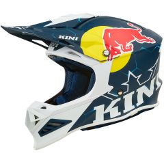 Casco Kini Red Bull Competition MXC1 FIBERGLASS 1.0 Blue / White