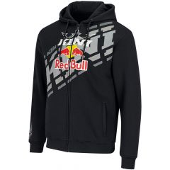 Sudadera Capucha KTM Kini Red Bull Strobe Zip Hoodie Black