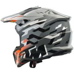 Casco KTM Airoh Strycker Grey / Orange
