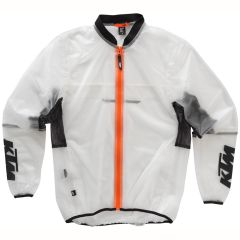 Chaqueta de Lluvia KTM Transparente