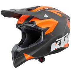 Casco KTM Airoh Wraaap Black / Orange Matt 2024