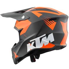 Casco KTM Airoh Wraaap Black / Orange Matt 2024