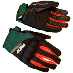 Guantes KTM Two 4 Ride V3 Gloves Black / Green