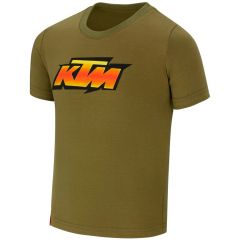 Camiseta Niño KTM Kids Racing Team Tee Green 2025