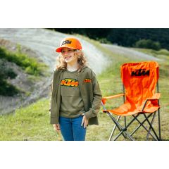 Camiseta Niño KTM Kids Racing Team Tee Green 2025