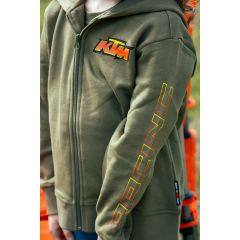 Sudadera Niño KTM Kids Racing Team Tee Green 2025