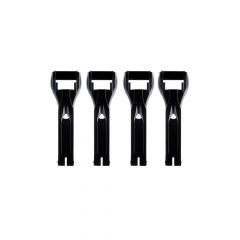 Kit de Correas Cortas Botas Gaerne SG10 / SG12 / GX1 Negras