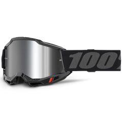 Gafas 100% Accuri 2 Black / Silver Mirror Lens 2026