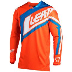 Camiseta Leatt GPX 4.5 Lite Orange / Denim 2018