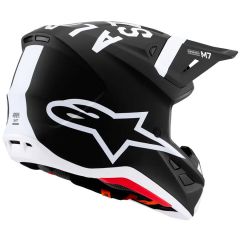 Casco Alpinestars S-M7 Dasher Black / White Matt 2026
