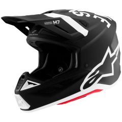 Casco Alpinestars S-M7 Dasher Black / White Matt 2026