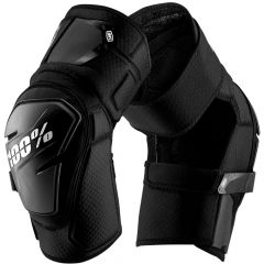 Rodilleras 100% Fortis Knee Guards Black