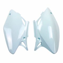 Tapas Laterales Traseras Acerbis Honda CRF 450 R 2002-2004 - CRE 450 F 2004 Blancas