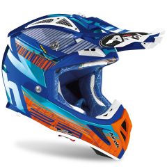 Casco Airoh Aviator 2.3 AMS² Novak Chrome Azure