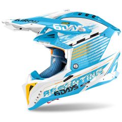 Casco Airoh Aviator 3 Six Days Argentina Limited Edition