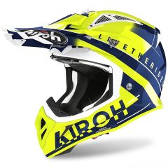 Casco Airoh Aviator ACE Amaze Blue Gloss