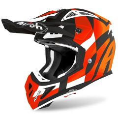 Casco Airoh Aviator ACE Trick Orange Matt