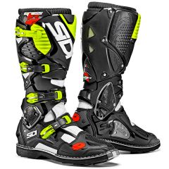 Botas Sidi Crossfire 3 White / Black / Fluo Yellow