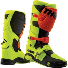 Botas Articuladas Thor Radial Fluo Orange / Fluo Yellow