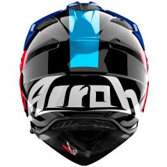 Casco Airoh Bandit Tune Blue / Red Gloss