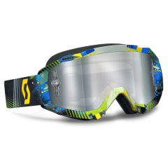 Gafas Scott Hustle MX Tangent Blue Green / Silver Chrome Works
