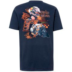 Camiseta Red Bull KTM Racing Team Pedro Acosta 37 Rider T-Shirt Navy