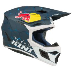 Casco Niño Kini Red Bull MX3 1.0 Blue / White