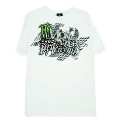 Camiseta Monster Pro Circuit Zibra White