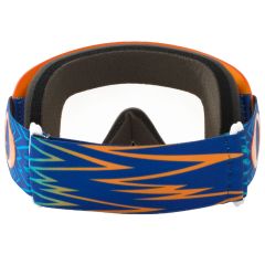 Gafas Oakley O-Frame MX Shockwave Orange / Blue - Clear Lens