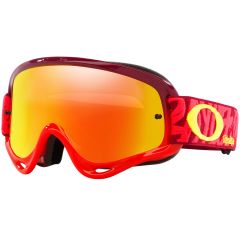 Gafas Oakley O-Frame MX Troy Lee Designs Series Painted Red / Fire Iridium Lens