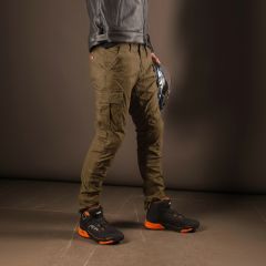 Pantalón Cargo Moto Quarter Mile Munich Green