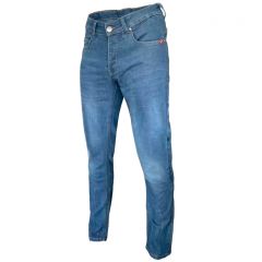 Pantalón Vaquero Moto Quarter Mile London Light Blue