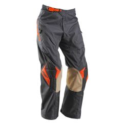 Pantalón Thor Phase Off Road Grey Out - Charcoal / Orange