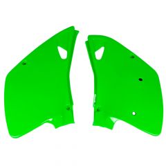 Tapas Laterales Traseras UFO Kawasaki KX 125/250 1992-1993 Verdes