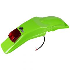 Guardabarros Trasero UFO con Luz Posición / Freno Kawasaki KDX 200 1995-2025